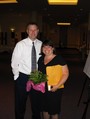 President Sarah Lamothe and husband Bob